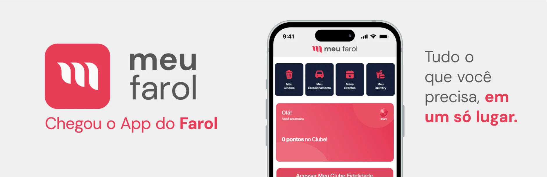 Chegou o App do Farol — Meu Farol