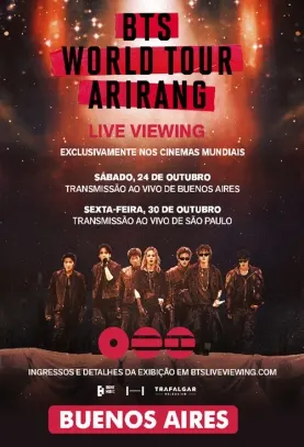 Cartaz de BTS World Tour ´arirang` in Buenos Aires: Live Viewing (estreia 24/10)